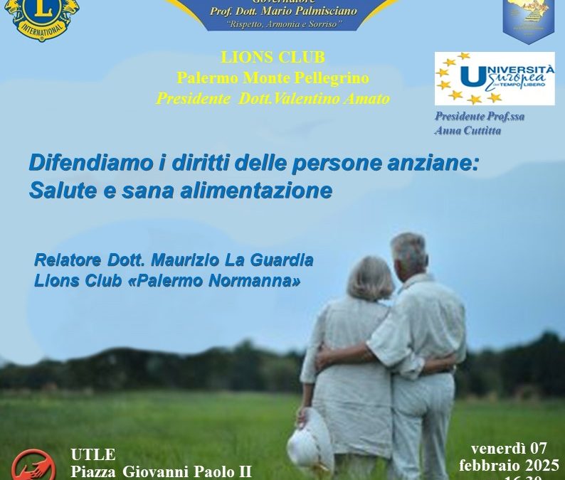 Difendiamo i diritti delle persone anziane