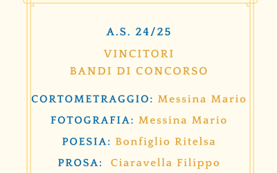 PREMIAZIONE VINCITORI BANDI DI CONCORSO