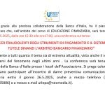 "Utilizzi fraudolenti degli strumenti di pagamento e il sistema di tutele dinanzi l'arbitro bancario finanziario"