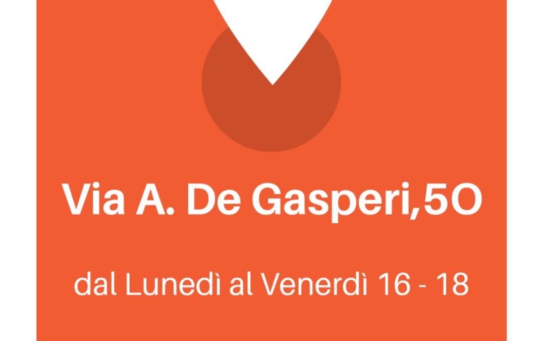 ISCRIZIONI E INFORMAZIONI PRESSO NUOVA SEDE SEGRETERIA