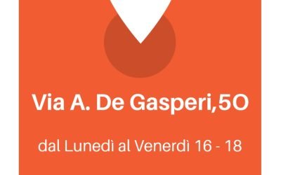 ISCRIZIONI E INFORMAZIONI PRESSO NUOVA SEDE SEGRETERIA