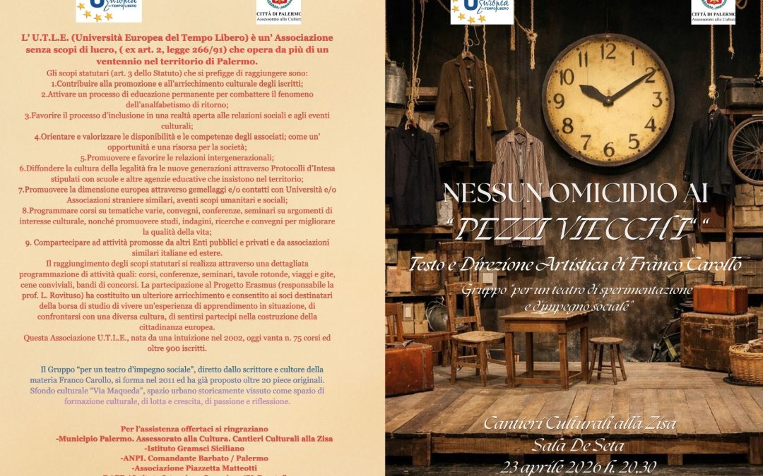nessun omicidio ai “PEZZI VIECCHI ”