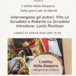 L'EDITTO DELLA DIASPORA. 7 giorni per la libertà