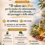 IL VALORE DEL CIBO per la tutela e la valorizzazione dell'identità culturale, del paesaggio e della salute